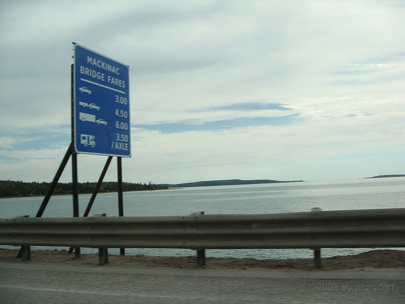 247 Memorial Day [2008 May 23].JPG - Scenes of the Mackinac Bridge.